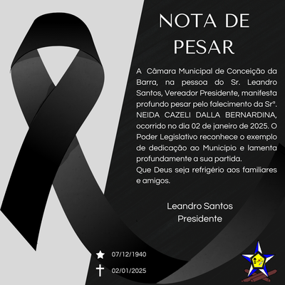 Nota de Pesar